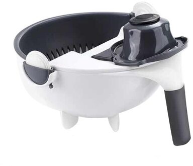 Handleiding Groente Aardappel Roller Cutter Rvs Blade Keuken Slicer Roller Snijmachine Handheld Voedsel Processor