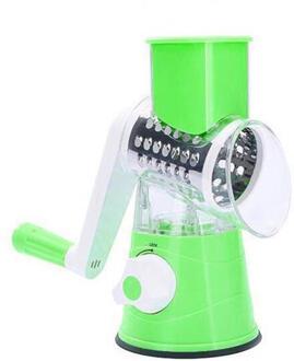 Handleiding Groente Cutter Slicer Keuken Accessoires Multifunctionele Ronde Mandoline Slicer Aardappel Kaas Keuken Gadgets Licht Groen