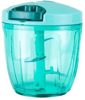 Handleiding Groente Fruit Chopper Cutter Processor Chopper Knoflook Cutter Fruit Twist Shredder Vlees Crusher Keuken Accessoires 5 Blades 900ml