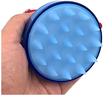 Handleiding Hoofd Hoofdhuid Zorg Massage Shampoo Borstel Afslanken Kam Cleaning Douche Bad Exfoliëren Verwijderen Roos Haar Bevorderen Haar Groeien