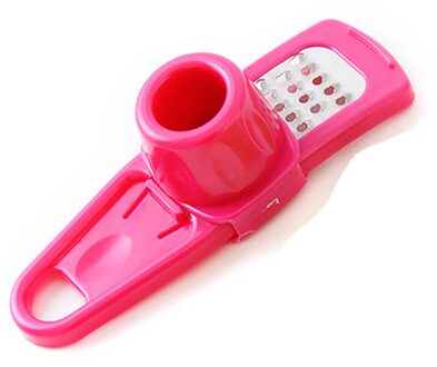 Handleiding Knoflookpers Keuken Accessoires Rvs Fruit Groente Gereedschap Huishoudelijke 1Pc Benodigdheden Knoflook Crusher Rood