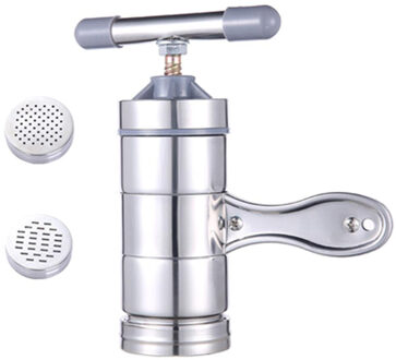 Handleiding Noodle Cutter Peterselie Knoflook Stevige Rvs Noodle Snijder Handmatige Spaghetti Maker Snijden Duurzaam 2 heads