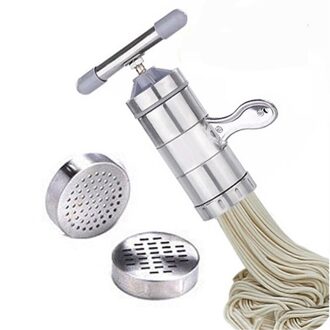 Handleiding Noodle Maker Persmachine Cutter Met 2 Mould Voor Verse Spaghetti Keuken Gebak Noodle Maken Koken Gereedschap