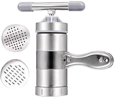 Handleiding Noodle Maker Persmachine Cutter Met 2 Mould Voor Verse Spaghetti Keuken Gebak Noodle Maken Koken Gereedschap