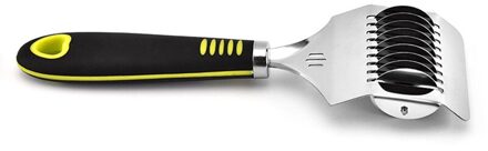 Handleiding Roestvrij Staal Noodle Sjalot Knoflook Gesneden Roller Cutter Keuken Praktische Helper Tool Noodle Deeg Snijden Maker