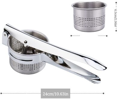 Handleiding Sap Squeezer Rvs Hand Druk Juicer Granaatappel Oranje Citroen Suikerriet Sap Keuken Fruit Tool b