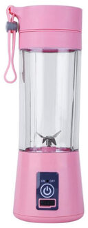 Handleiding Sapcentrifuge 380Ml Usb Oplaadbare Draagbare Mixer 6 Blades Juicer Sap Citrus Lemon Groente Fruit Smoothie Knijper 01