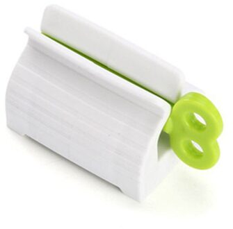 Handleiding Tandpasta Knijper Badkamer Product Gezichtsreiniger Handleiding Tandpasta Clip-On Draagbare Tandpasta Squeeze Artefact groen
