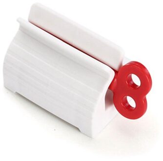 Handleiding Tandpasta Knijper Badkamer Product Gezichtsreiniger Handleiding Tandpasta Clip-On Draagbare Tandpasta Squeeze Artefact Rood