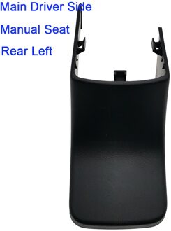 Handleiding Voorstoel Achterste Voet Trim Cover Rear Base Schroef Cover Voor Mitsubishi Outlander Asx handleiding Seat E