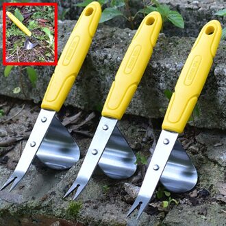 Handleiding Wieden Tool Tuin Hand Weeder Met Houten Handvat Hand Wieden Tool Handleiding Landbouwgrond Graven Gazon