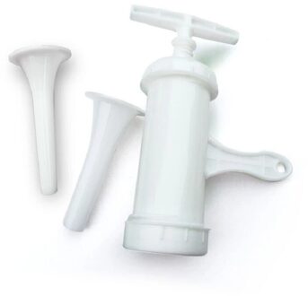 Handleiding Worst Machine Hand Push Worst Maker Vlees Vulstoffen Machine Voedsel Maker Trechter Nozzle Set Handbediende Worst Machines