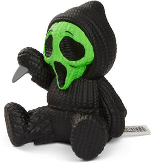 Handmade by Robotos Horror Scream Ghost Face Fluorescent Green Variant Vinyl Figure Knit Series 018