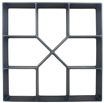 Handmatig Bestrating Cement Baksteen Mallen Diy Plastic Path Maker Mold Tuin Steen Road Beton Mallen Voor Garden Home 01