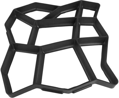 Handmatig Bestrating Cement Baksteen Mallen Diy Plastic Path Maker Mold Tuin Steen Road Beton Mallen Voor Garden Home 02