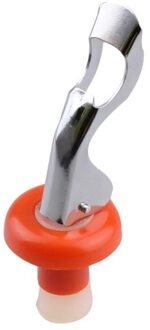 Handmatig Druk De Siliconen Wijn Stopper Vacuüm Plug Wijn Flessenstop Keuken Gereedschappen Wijn Flessenstop rood en wit