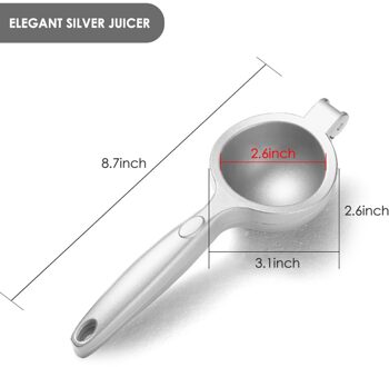 Handmatige Citruspers Oranje Squeezer Lemon Press Citruspers Keuken Gadgets En Accessoires Keuken Gereedschap Oranje Juicer Sliver