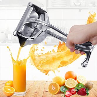 Handmatige Juicer Aluminiumlegering Hand Druk Juicer Granaatappel Oranje Citroen Suikerriet Sap Keuken Fruit Tool