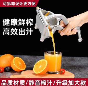 Handmatige Juicer Knijpen Citroen Juicer Aluminiumlegering Handmatige Juicer Multifunctionele Orange Fruit Knijpen Knijper
