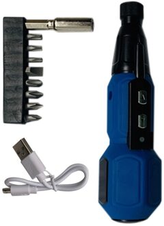 Handmatige Multifunctionele Usb Opladen Dual Purpose Draagbare 3.6V Elektrische Schroevendraaier Hoog Koppel Met Led Licht Reparatie
