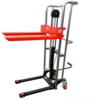 Handmatige Stapelaar met Vorken en Platform | 1.5 Meter - PS0415