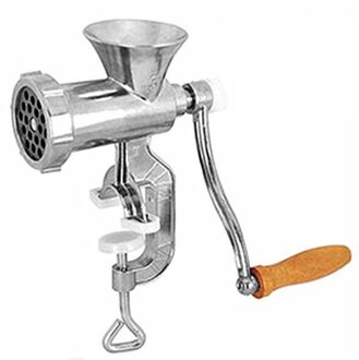 Handmatige Vleesmolen & Worst Noodle Gerechten Handheld Maken Gadgets Mincer Pasta Maker Crank Home Kitchen Cooking Gereedschap Goud