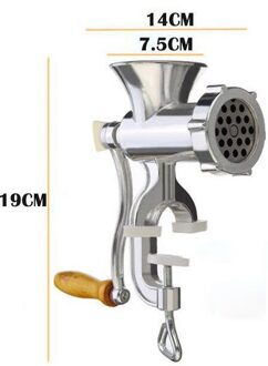 Handmatige Vleesmolen & Worst Stuffer Vleesmolen Mincer Pasta Maker Crank SEP99