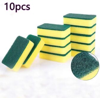 Handpers Zeepdispenser Met Spons Houder Reinigingsvloeistof Pomp Dispenser Container Thuis Badkamer Keuken Zeepdispenser Abs b 10