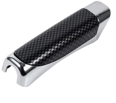 Handrem Set Universele Auto Handrem Abs Plastic Cover Brake Auto Anti-Slip Parking C6R9 zwart