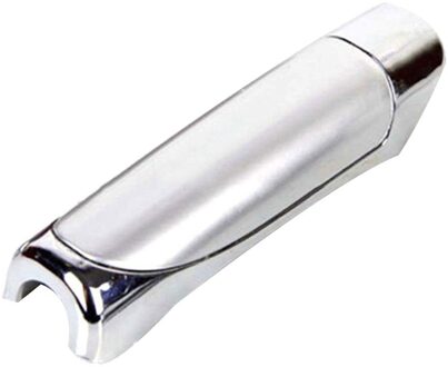 Handrem Set Universele Auto Handrem Mouw Siliconen Gel Cover Anti-Slip Auto Parking Brake 12.5Cm X 2.5Cm Zilver