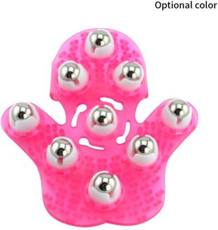 Handschoen Massage Roller Ball Body Anti-Cellulite Spierpijn Relief Relax Massager Voor Nek Schouder Billen Face Lift tool