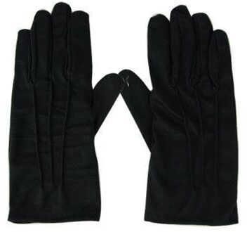 Handschoen zwart kort