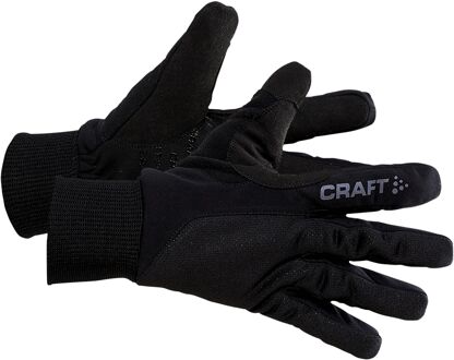 Handschoenen - Maat L  - Unisex - zwart/wit