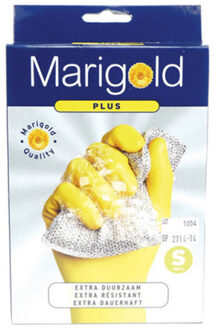 handschoenen Marigold Plus, small, geel Wit