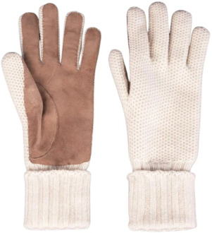 Handschoenen Moorer , Beige , Dames - 6 In,7 IN