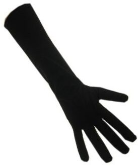Handschoenen stretch zwart Maat L