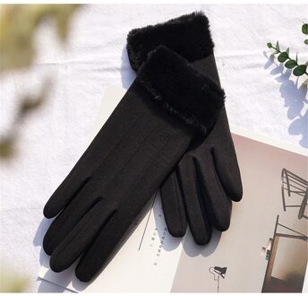 Handschoenen Vrouwen Winter Warm Verdikking Plus Fluwelen Handschoenen Winddicht Outdoor Fietsen En Skiën Fiets Handschoenen Gant Femme Hiver