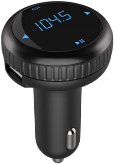 Handsfree Car Kit Fm-zender Modulator Bluetooth 4.2 Auto MP3 Speler LED Monitor Dual USB Ondersteuning Tf-kaart USB Flash driver