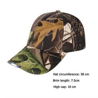 Handsfree Led Baseball Cap Sport Hoed Outdoor Jogging Hip Hop Camouflage Party Reizen Sport Nacht Wandelen Vissen Running Hoed camouflage / Charging