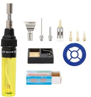 Handskit Soldeerbout Mt-100 Elektrische Gas Draagbare Triade Gas Elektrische Soldeerbout Universele Soldeerbout