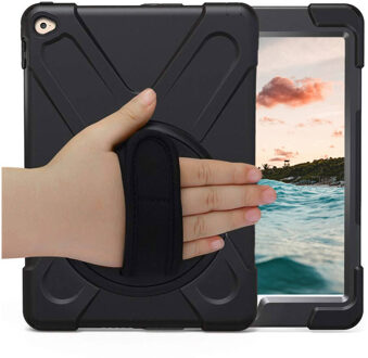 Handstrap Hardcase met handvat iPad Pro 12,9 inch (2018) zwart