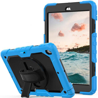 Handstrap Pro Hardcase with handstrap iPad 2017 / 2018 blauw