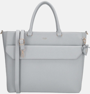 handtas 15 inch lichtblauw