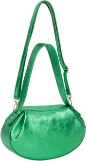 Handtas Dames Groen laminaat Groen/Grijs - One Size