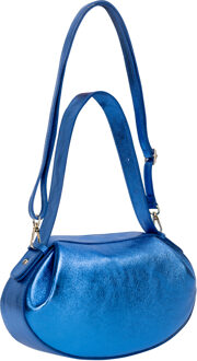 Handtas Dames Laminaat elektrisch blauw - maat
