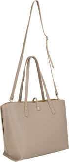 Handtas Dames licht taupe Lichtgrijs