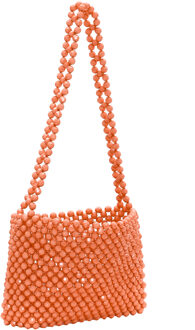 Handtas Dames perzik Oranje - One Size