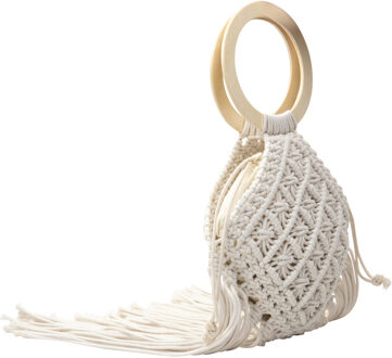 Handtas Dames wolwit Gebroken wit - One Size