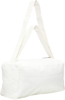 Handtas Dames wolwit Gebroken wit