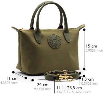 Handtas Etretat Kaki